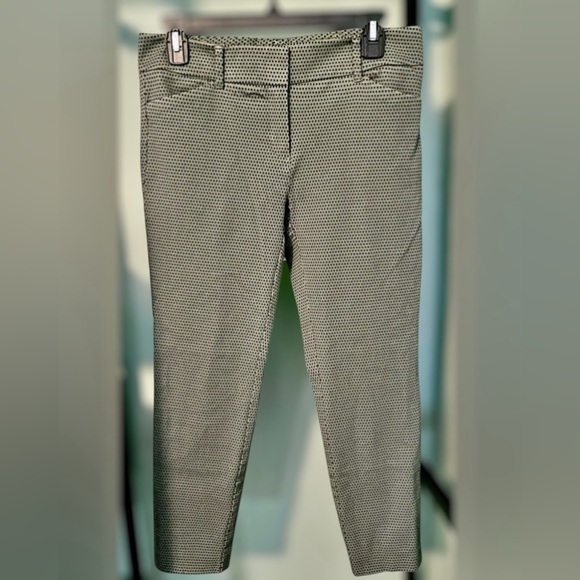 New York & Company Polka Dot Ankle Pants - Picture 3 of 7